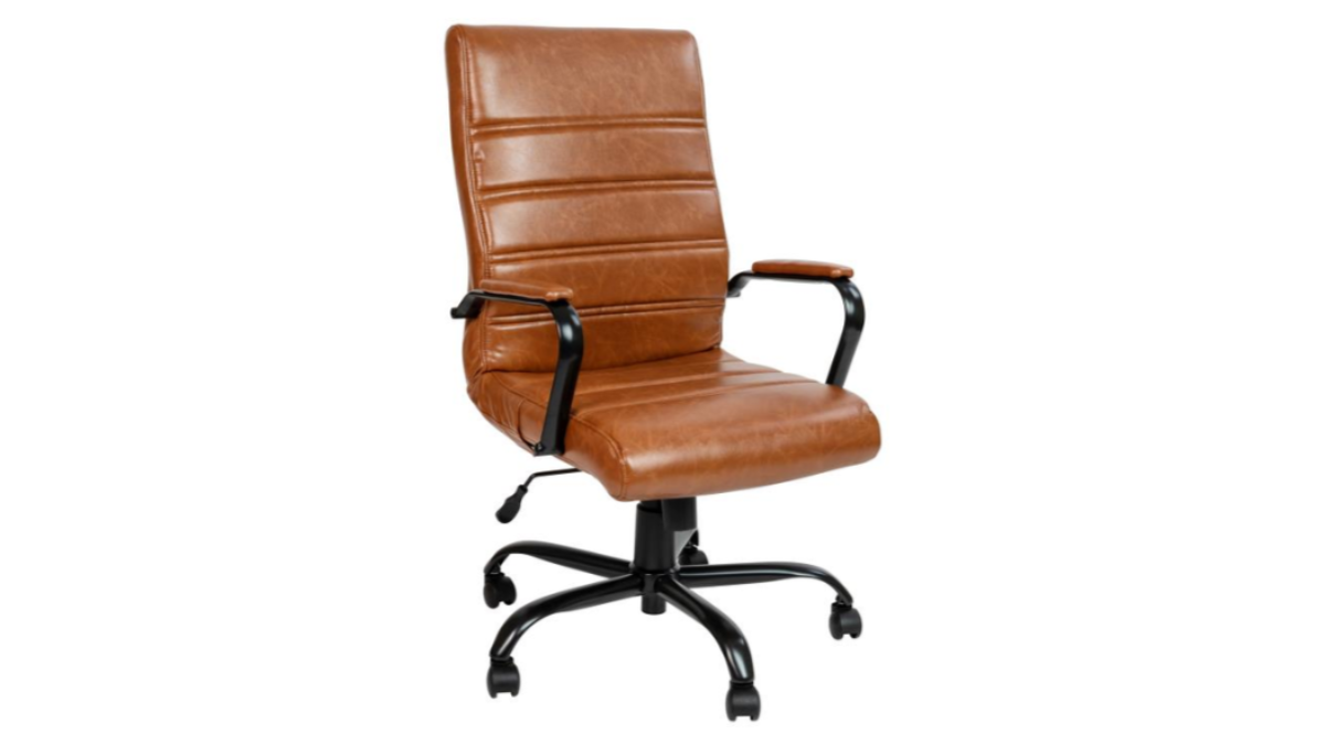 High Back Modern Executive Office Chair with Arms
