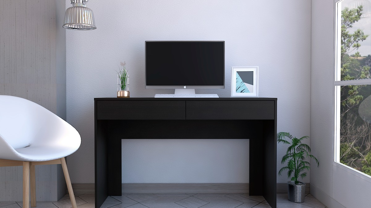 Tampa Computer Desk Two Drawers
