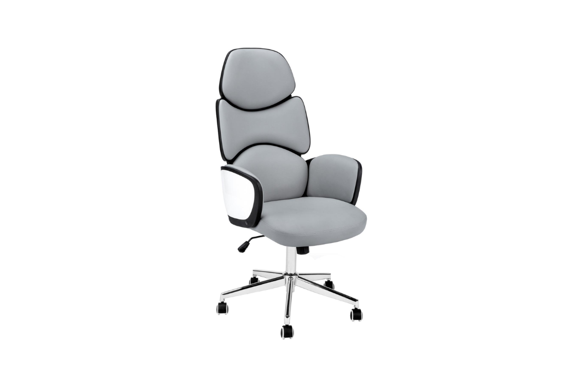 Office Chair Leather-look High Back Executive