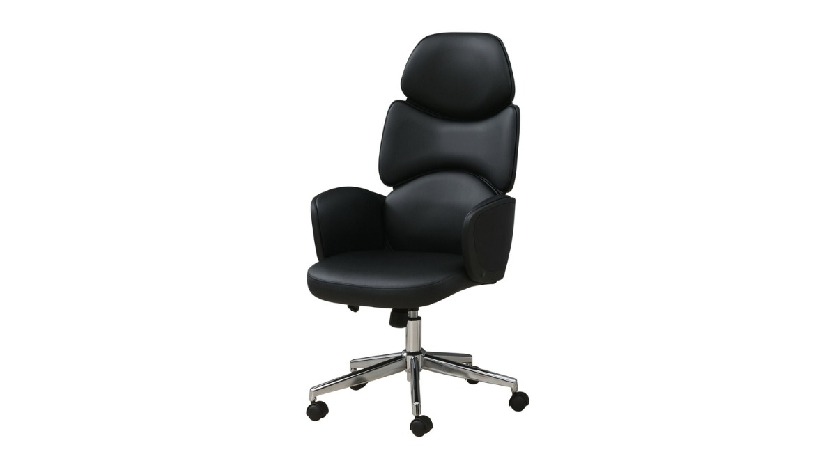 Office Chair Leather-look High Back Executive