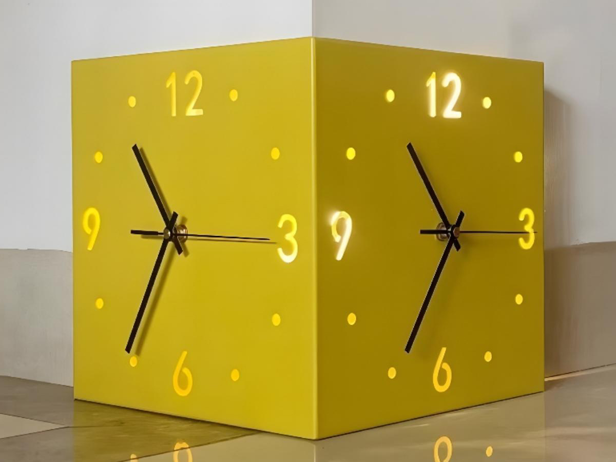 Elevate Your Home Decor with Our Minimalist Corner Clock