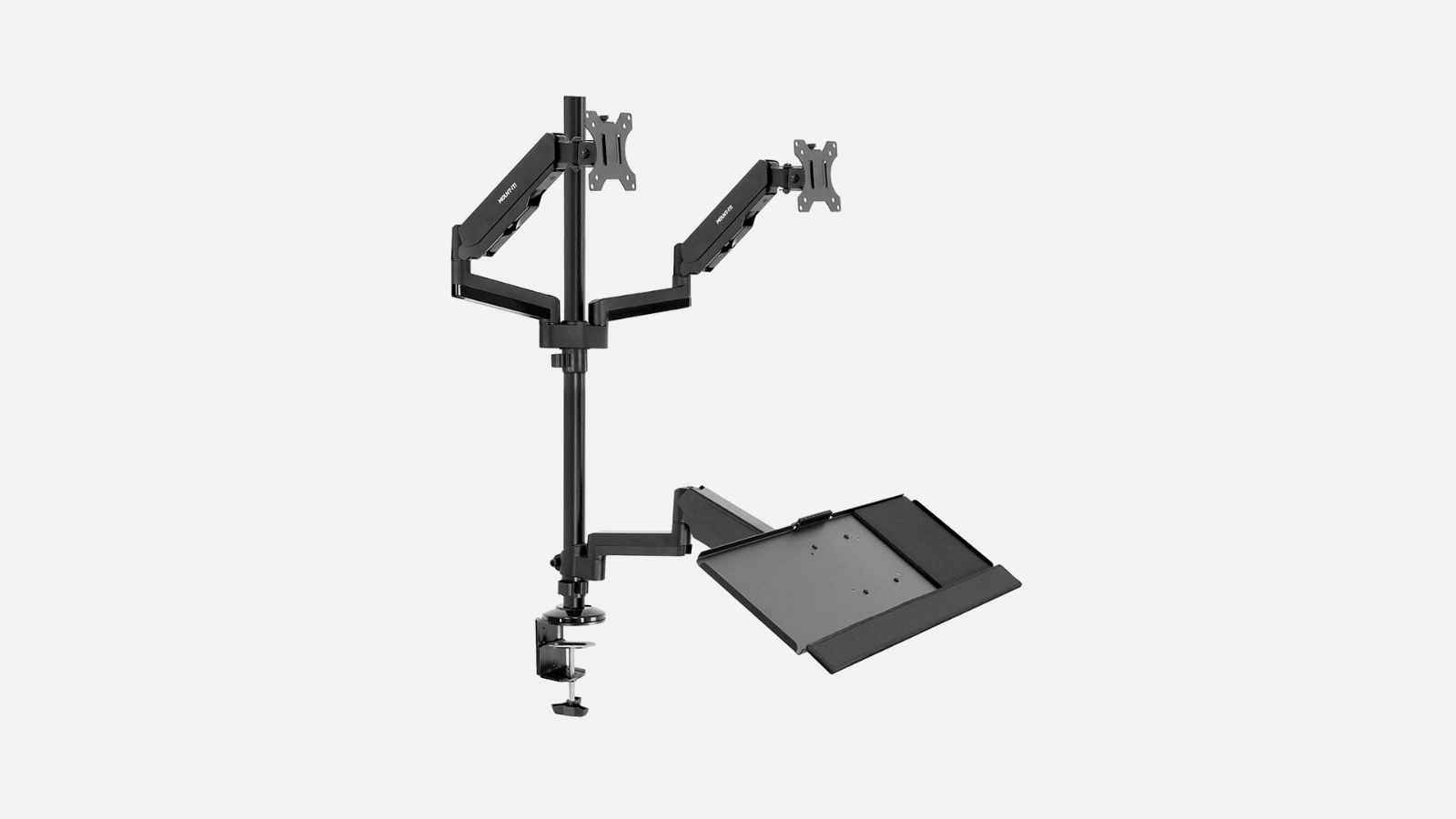 Mount-It! Dual Monitor Sit-Stand Desk Mount