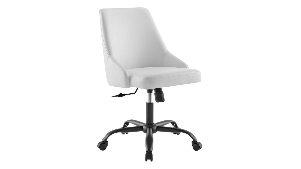 Designate Swivel Vegan Leather Office Chair 4 Designate Swivel Vegan Leather Office Chair