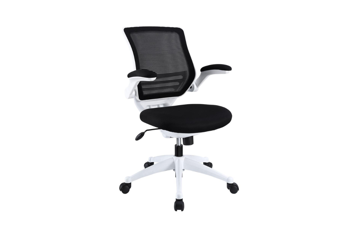 Edge White Base Office Chair