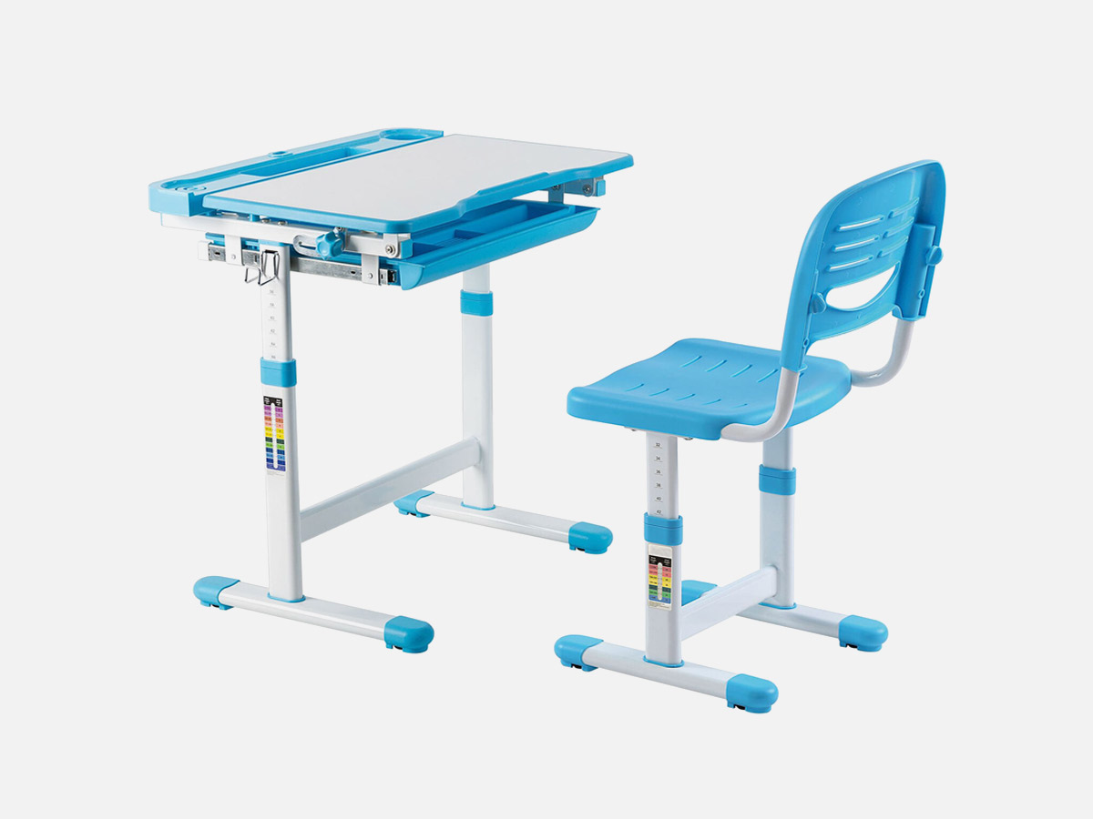 Mount-It! Kids Desk and Chair Set for Ages 3-10