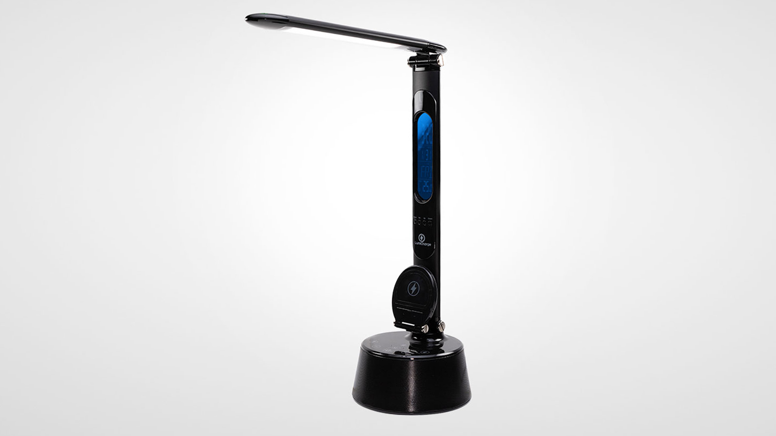 The LumiCharge T2W: A Useful & Adjustable LED Lamp with Speakers