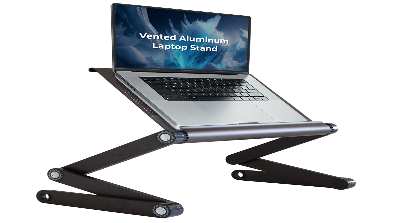 WorkEZ Executive Laptop Stand, Adjustable Height To 24"