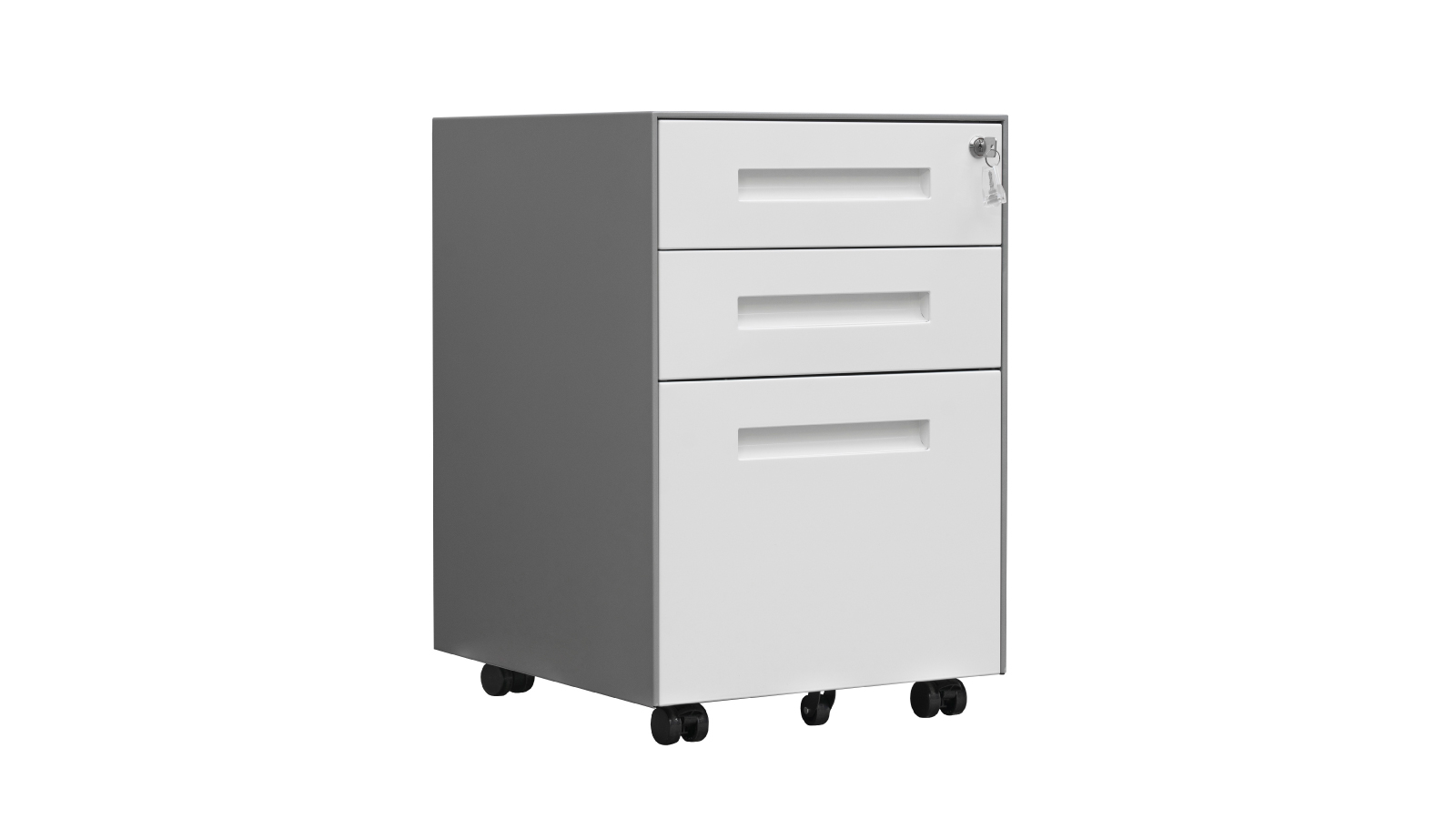 3 Drawers Metal File Cabinet - Logicfox