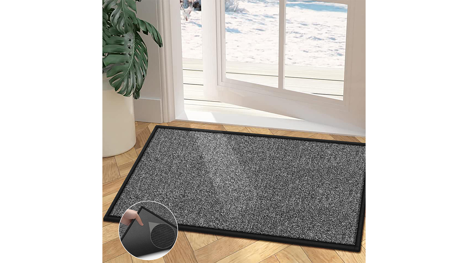Mud Rug Outdoor Mat for Front Door