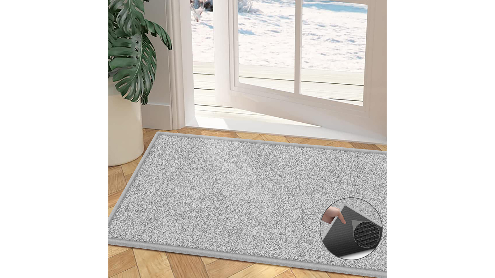 Mud Rug Outdoor Mat for Front Door