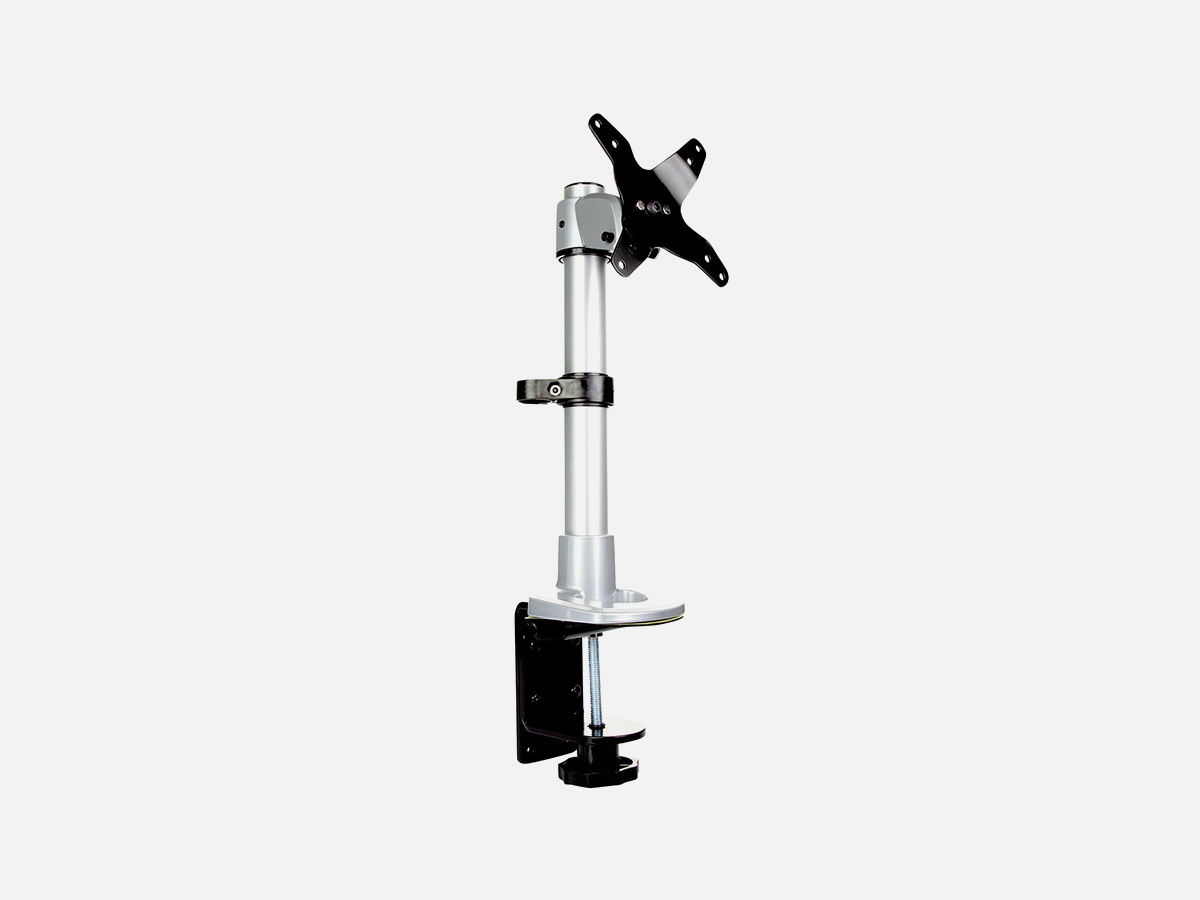Mount-It! Height Adjustable & Articulating Single Monitor Desk Mount