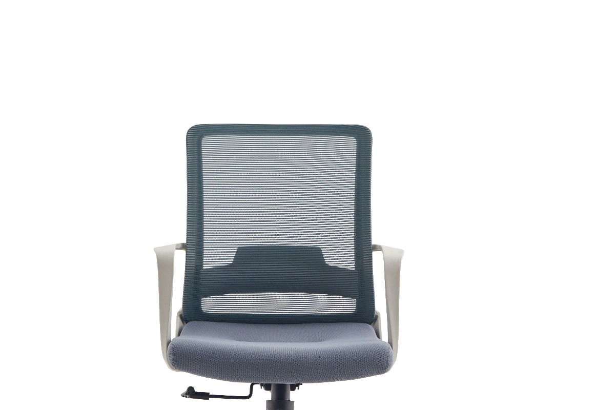 Adelaide Office Chair ,Smokey Oak / White