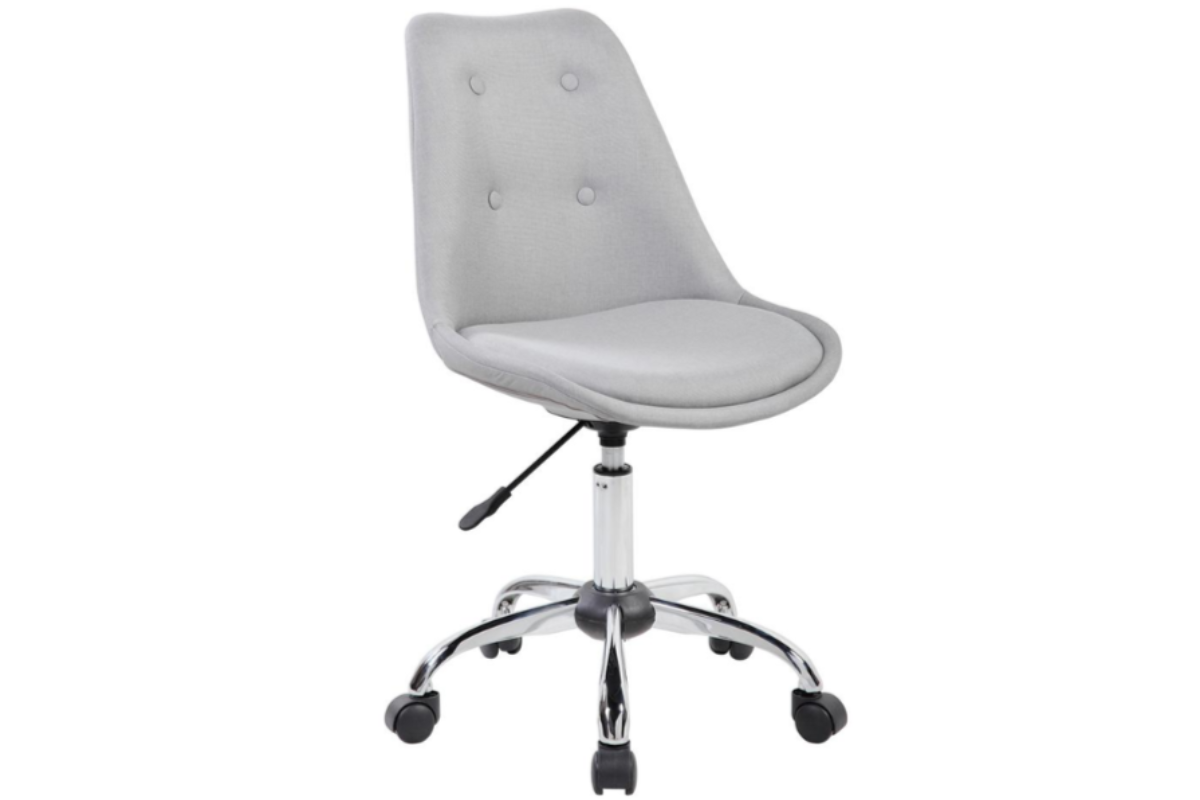 Armless Task Chair with Buttons