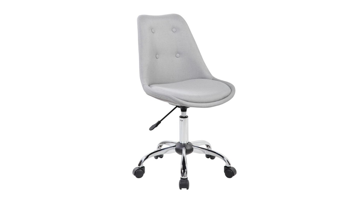 Armless Task Chair with Buttons