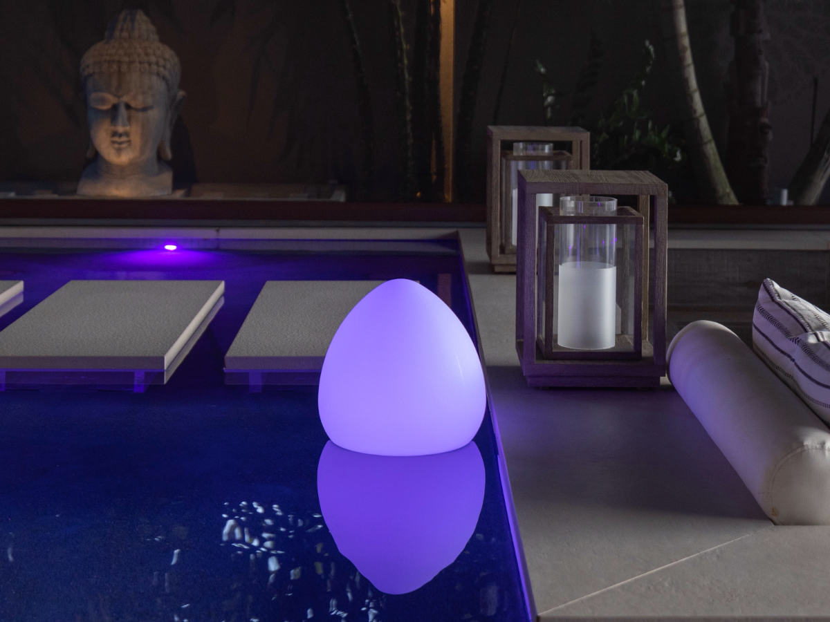 Rock LED Lamp