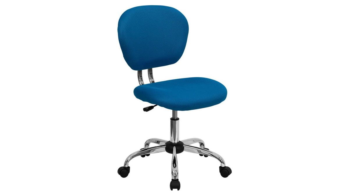 Swivel Task Office Chair with Chrome Base