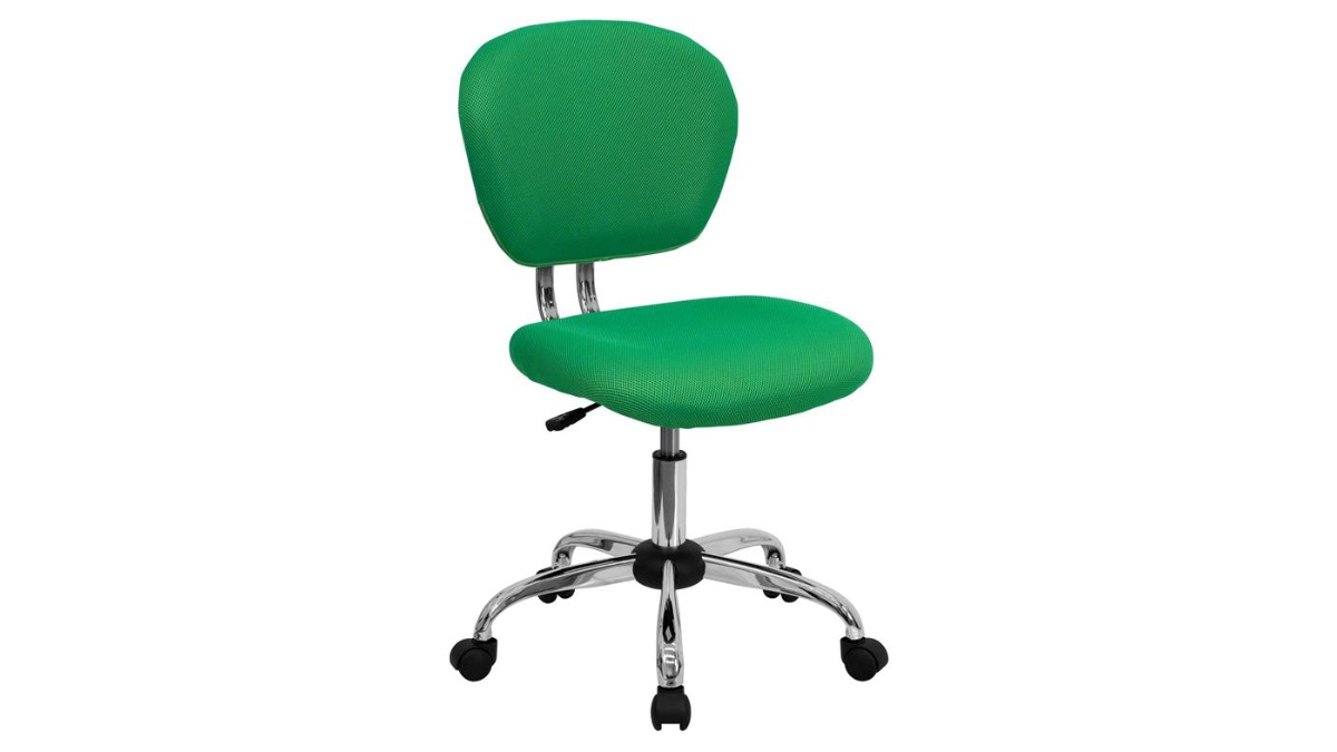 Swivel Task Office Chair with Chrome Base
