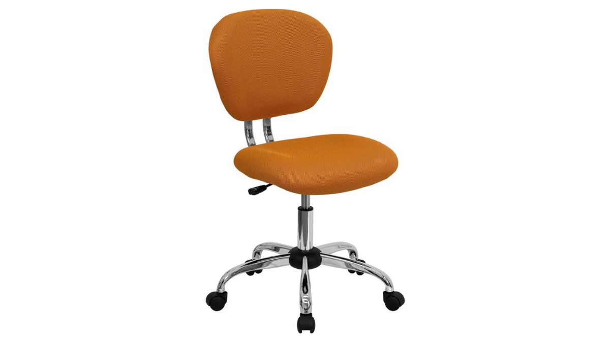 Swivel Task Office Chair with Chrome Base
