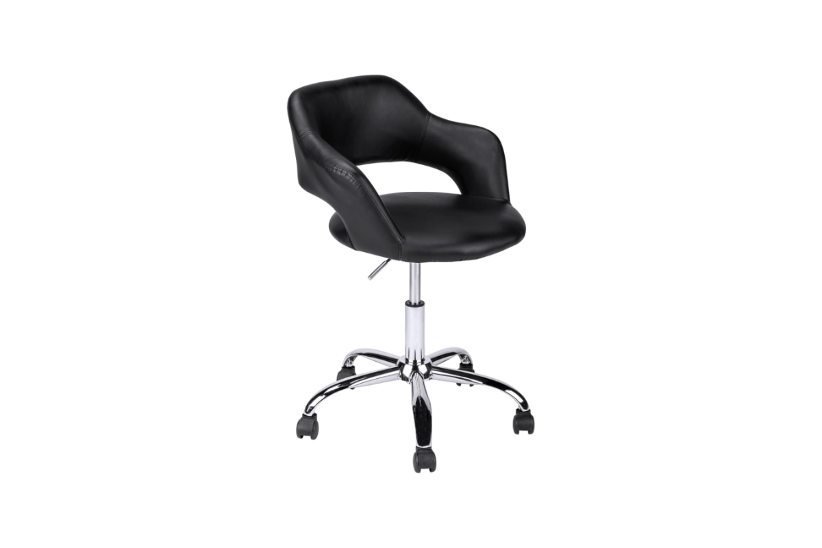 Office Chair Chrome Metal Hydraulic Lift Base