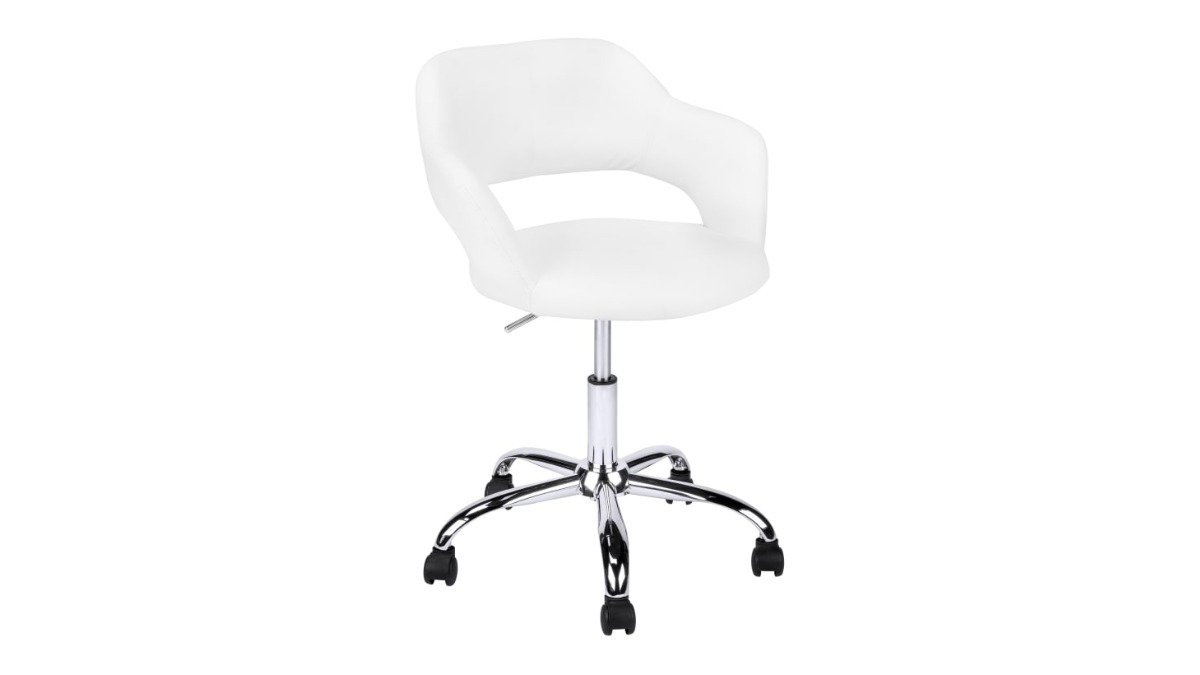 Office Chair Chrome Metal Hydraulic Lift Base