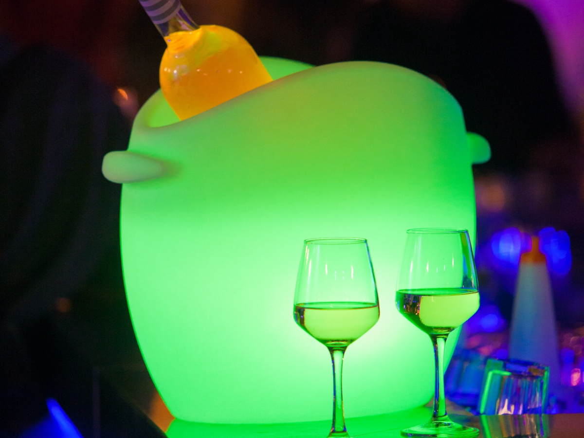 Fresh Ice Bucket LED Lamp