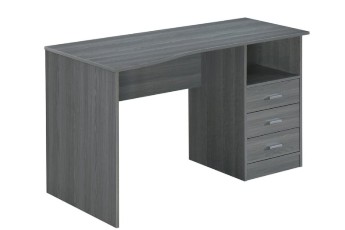 Classic Computer Desk with Multiple Drawers.